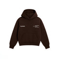BLUAWAY CORE ESSENTIAL BROWN HOODIE