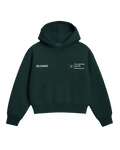 BLUAWAY CORE ESSENTIAL GREEN HOODIE