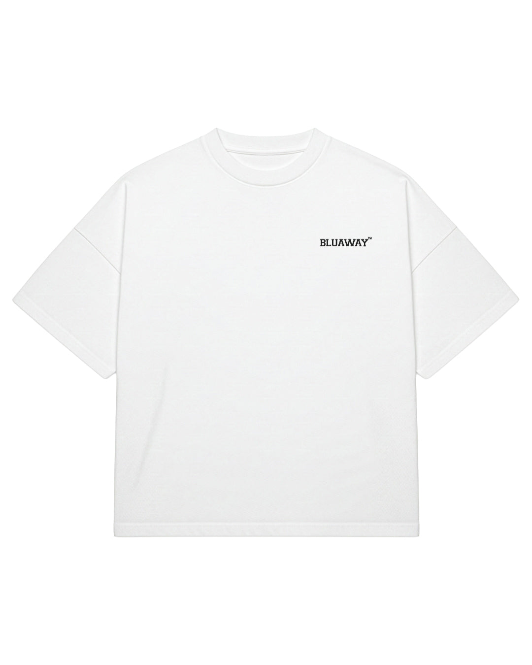 BLUAWAY WHITE ESSENTIAL TEE