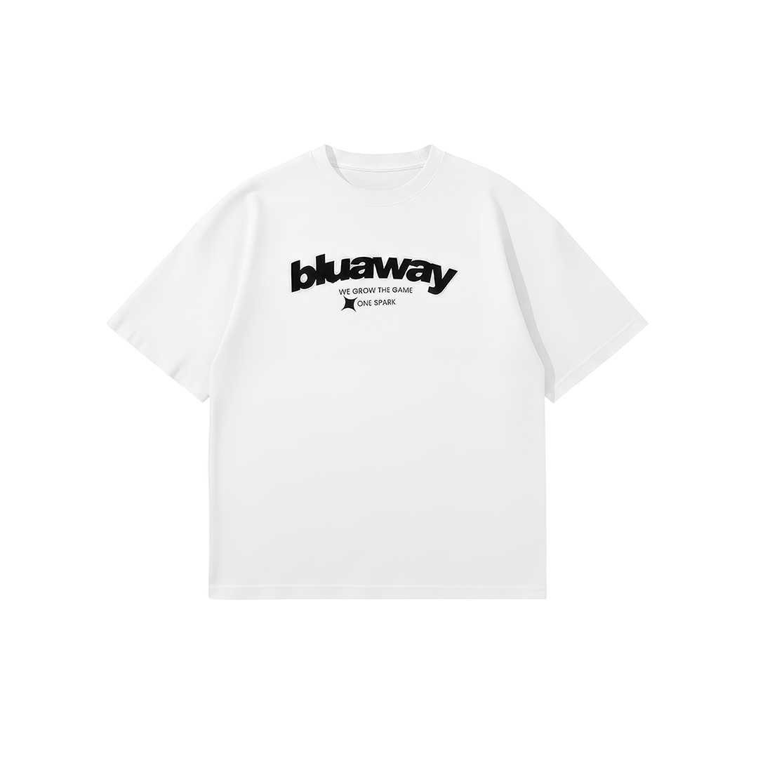 ONE SPARK HALF SLEEVE WHITE